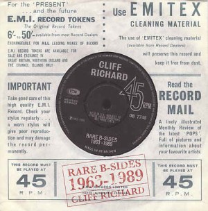 Richard ,Cliff - Rare B-Sides 1963-1989 - Klik op de afbeelding om het venster te sluiten